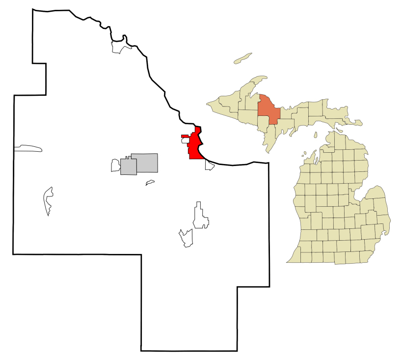 Marquette_County_Michigan_Incorporated_and_Unincorporated_areas_Marquette_Highlighted